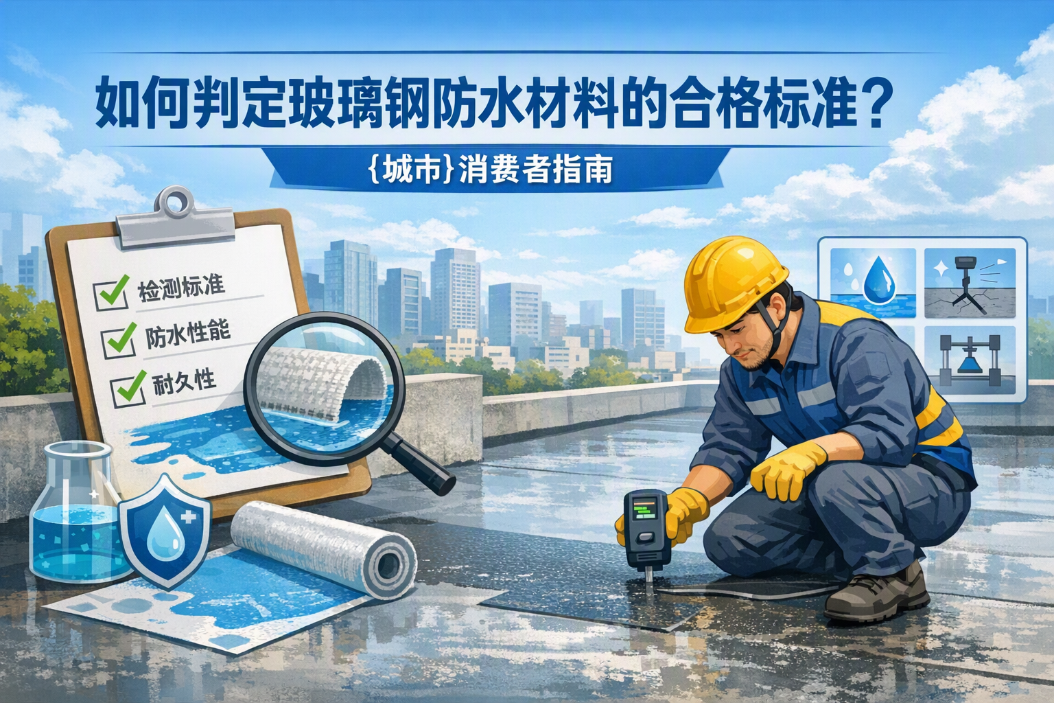 如何判定玻璃钢防水材料的合格标准? 扬州 消费者指南