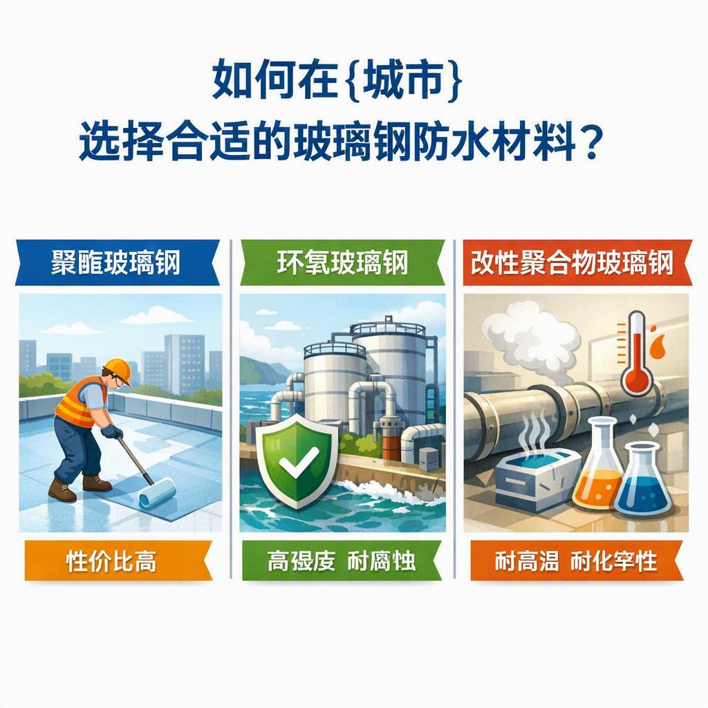 如何在扬州选择合适的玻璃钢防水材料?