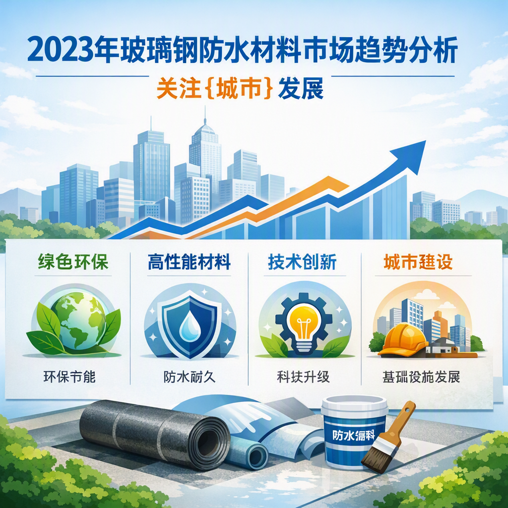 2023年玻璃钢防水材料市场趋势分析,关注 扬州 发展