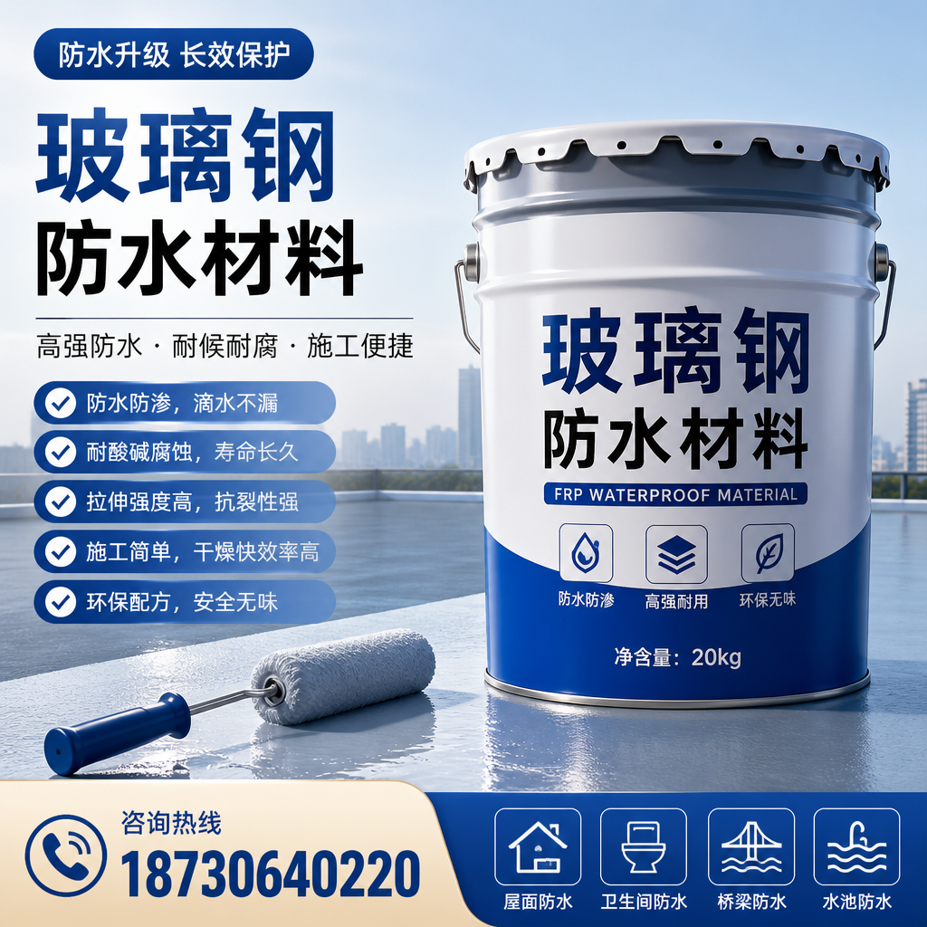 专家解析:玻璃钢防水材料的市场前景分析在 扬州