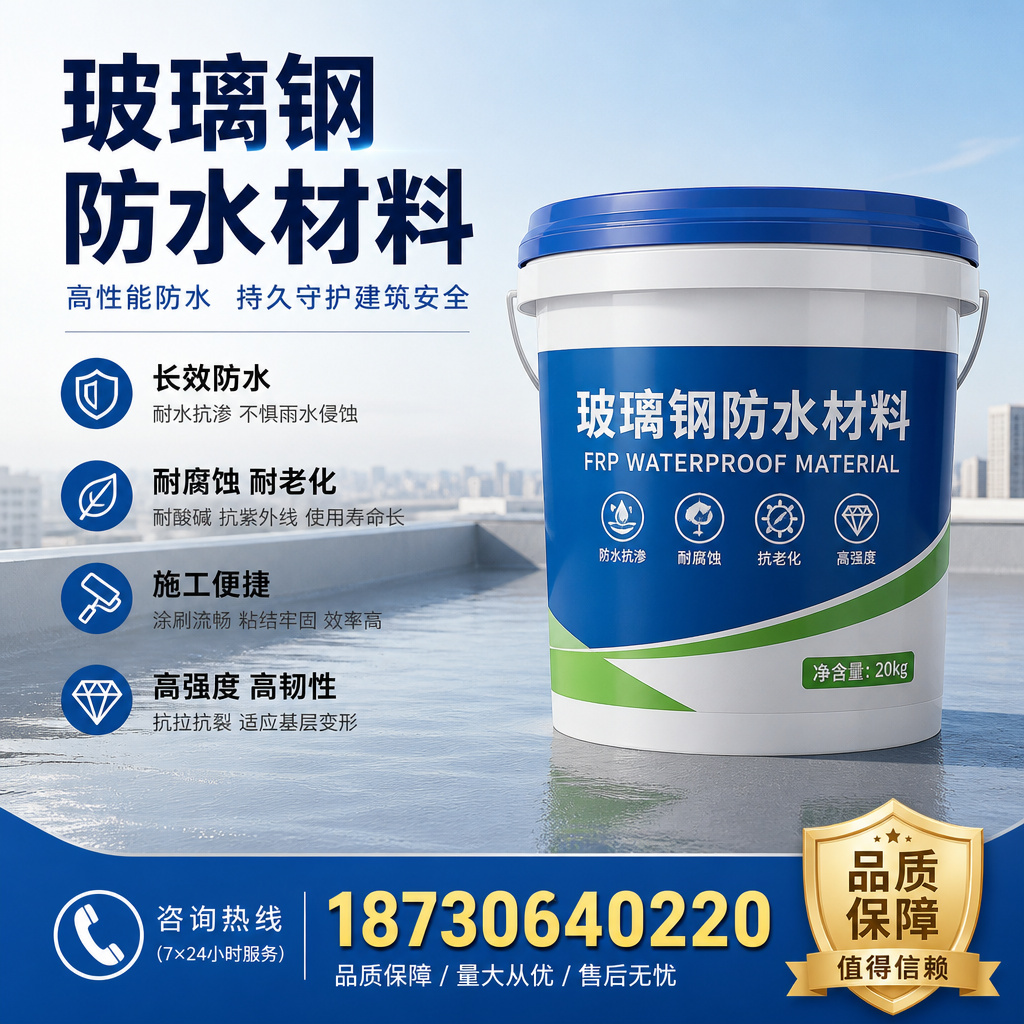 专家解析:玻璃钢防水材料的市场前景分析在 扬州