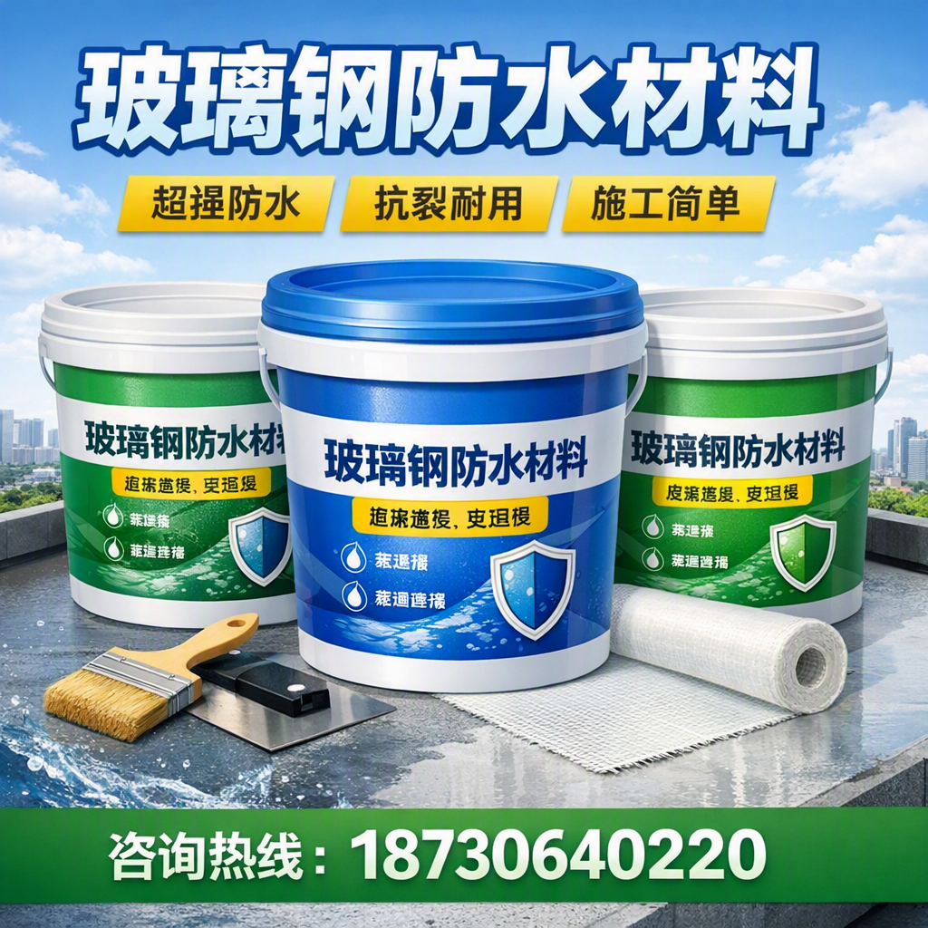 了解玻璃钢防水材料的市场趋势,扬州 企业不可不知